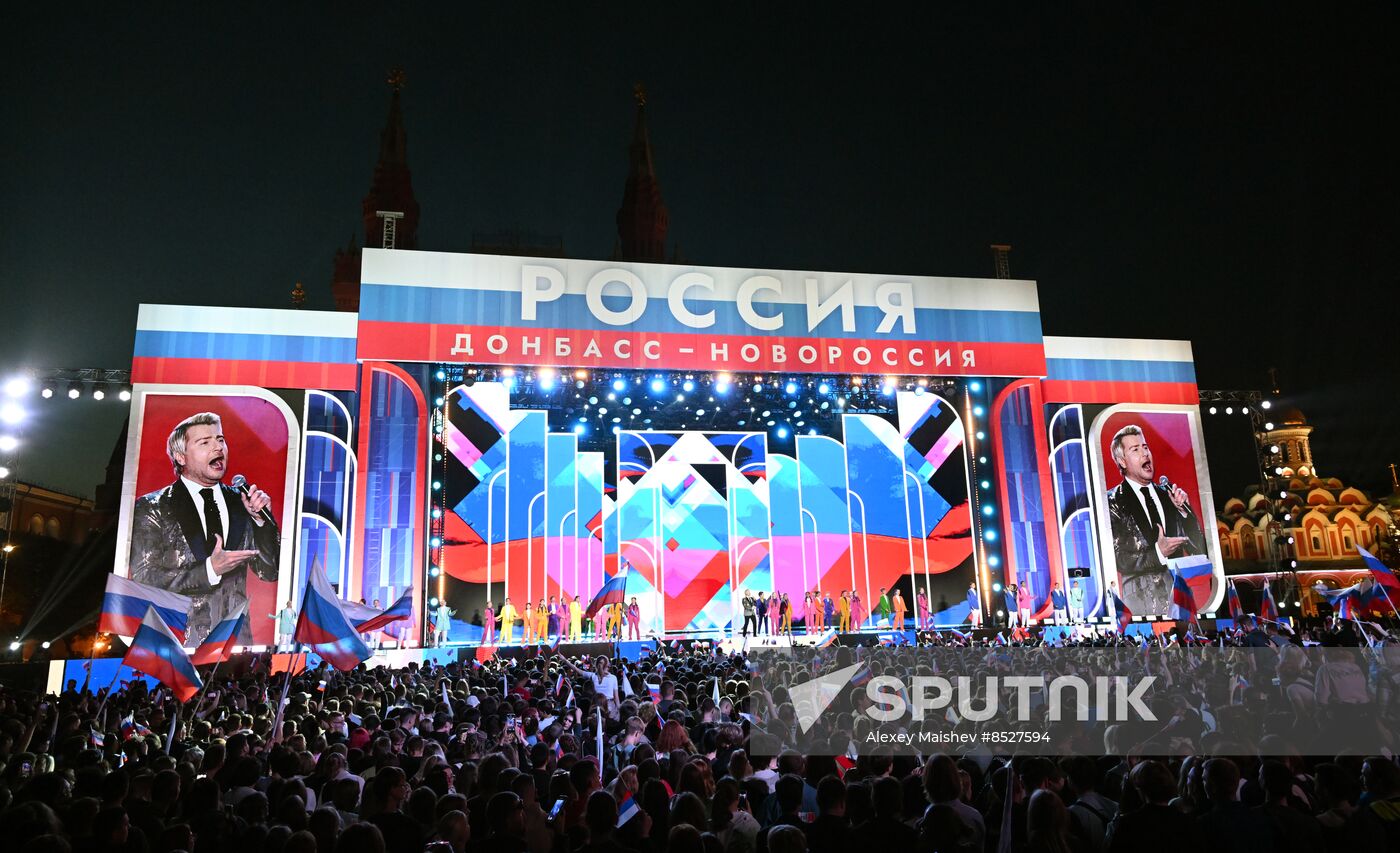 Russia New Regions Accession Day Concert