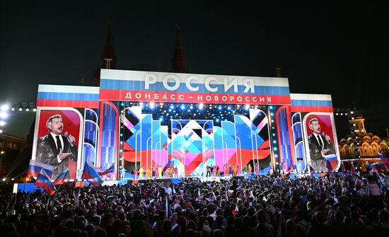 Russia New Regions Accession Day Concert
