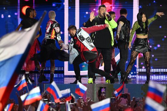 Russia New Regions Accession Day Concert