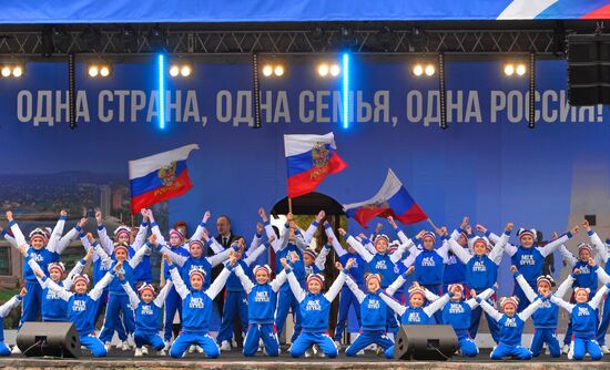 Russia New Regions Accession Day