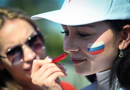 Russia New Regions Accession Day
