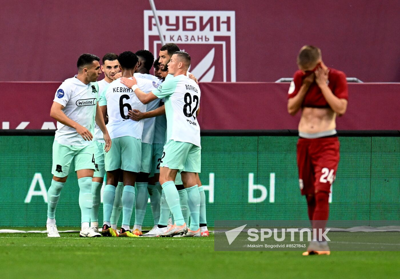 Russia Soccer Premier-League Rubin - Krasnodar