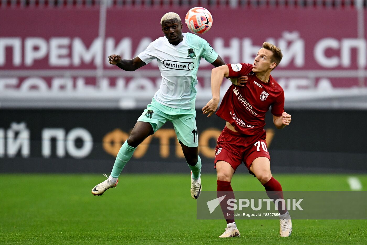 Russia Soccer Premier-League Rubin - Krasnodar