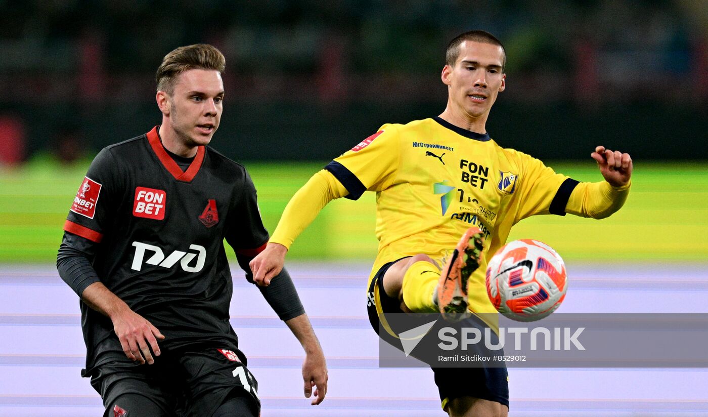 Russia Soccer Cup Lokomotiv - Rostov