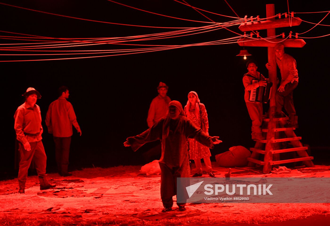 Russia Chekhov Theatre Festival Mother Field