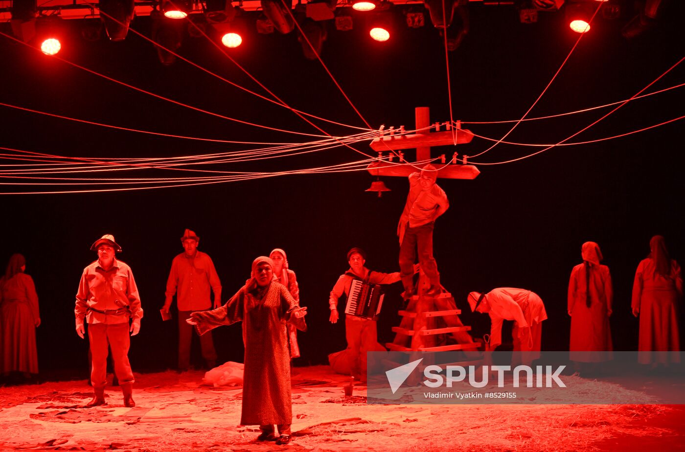 Russia Chekhov Theatre Festival Mother Field