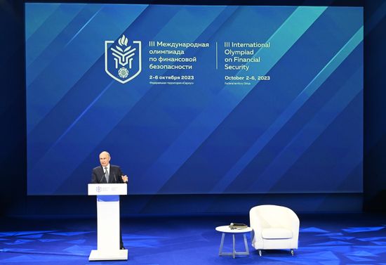 Russia Putin Financial Security Olympiad