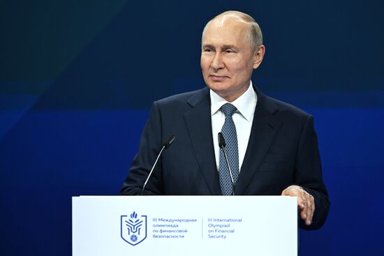 Russia Putin Financial Security Olympiad