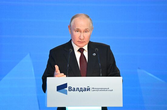 Russia Putin Valdai Discussion Club