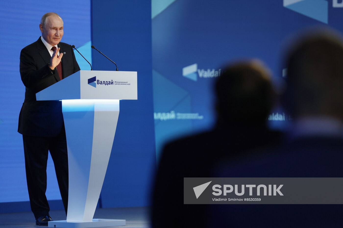 Russia Putin Valdai Discussion Club