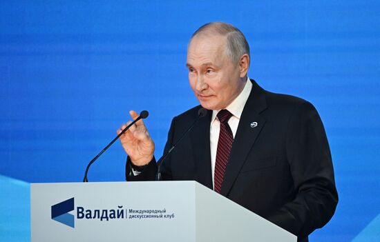 Russia Putin Valdai Discussion Club