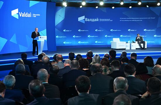 Russia Putin Valdai Discussion Club