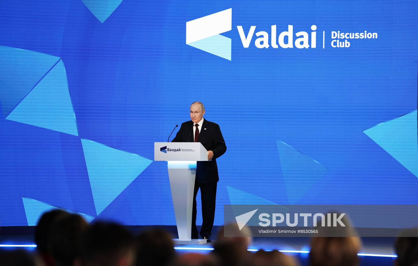 Russia Putin Valdai Discussion Club