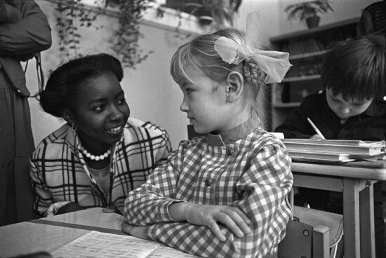 Student of Ivanovo Pedagogical School