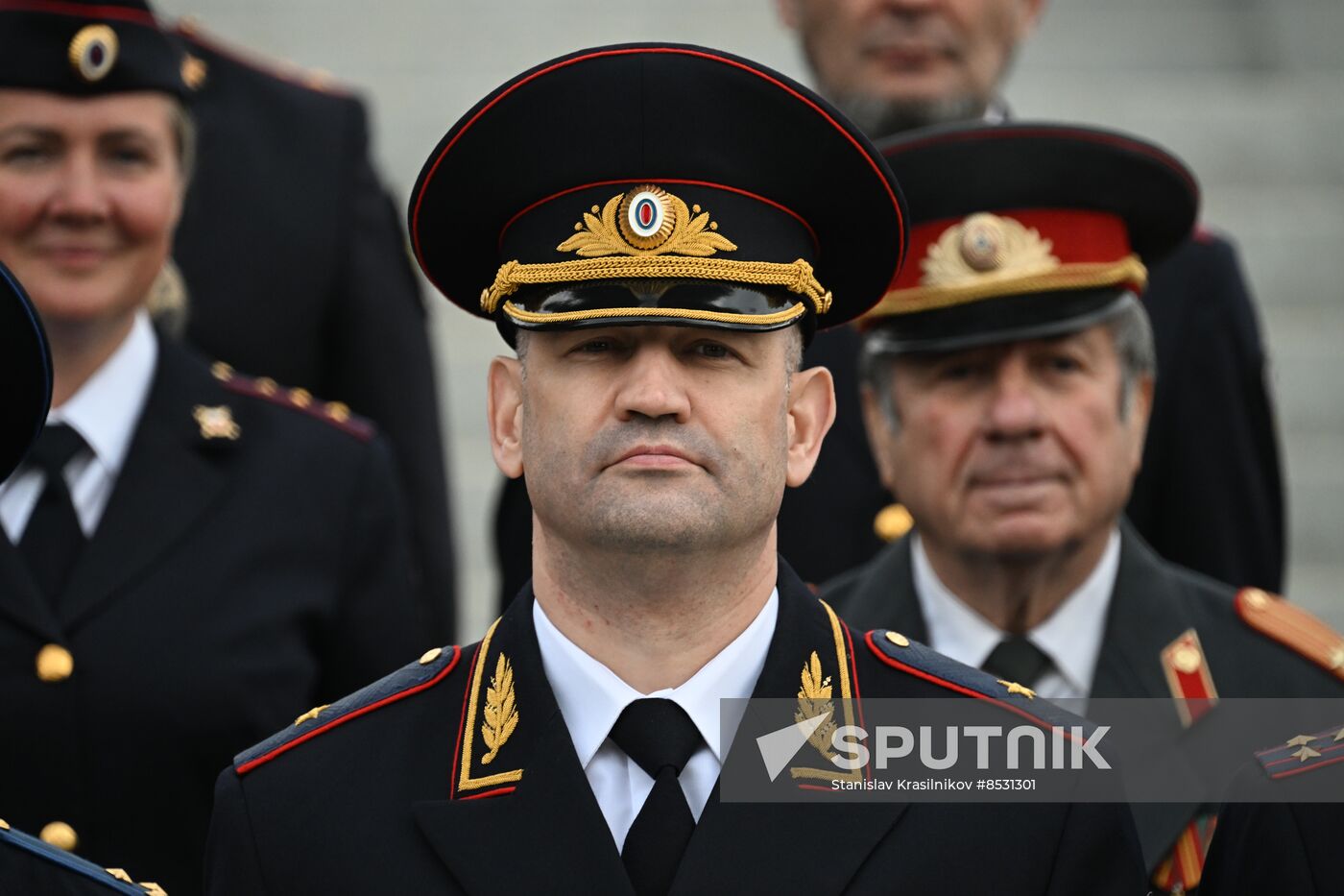 Russia LPR Policemen Oath Taking