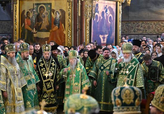 Russia Religion St Sergius of Radonezh Day