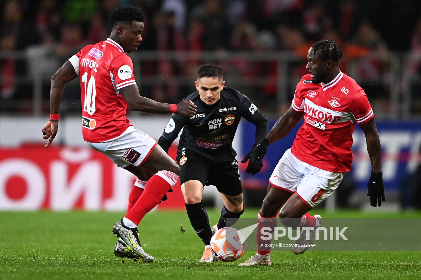 Russia Soccer Premier-League Spartak - CSKA