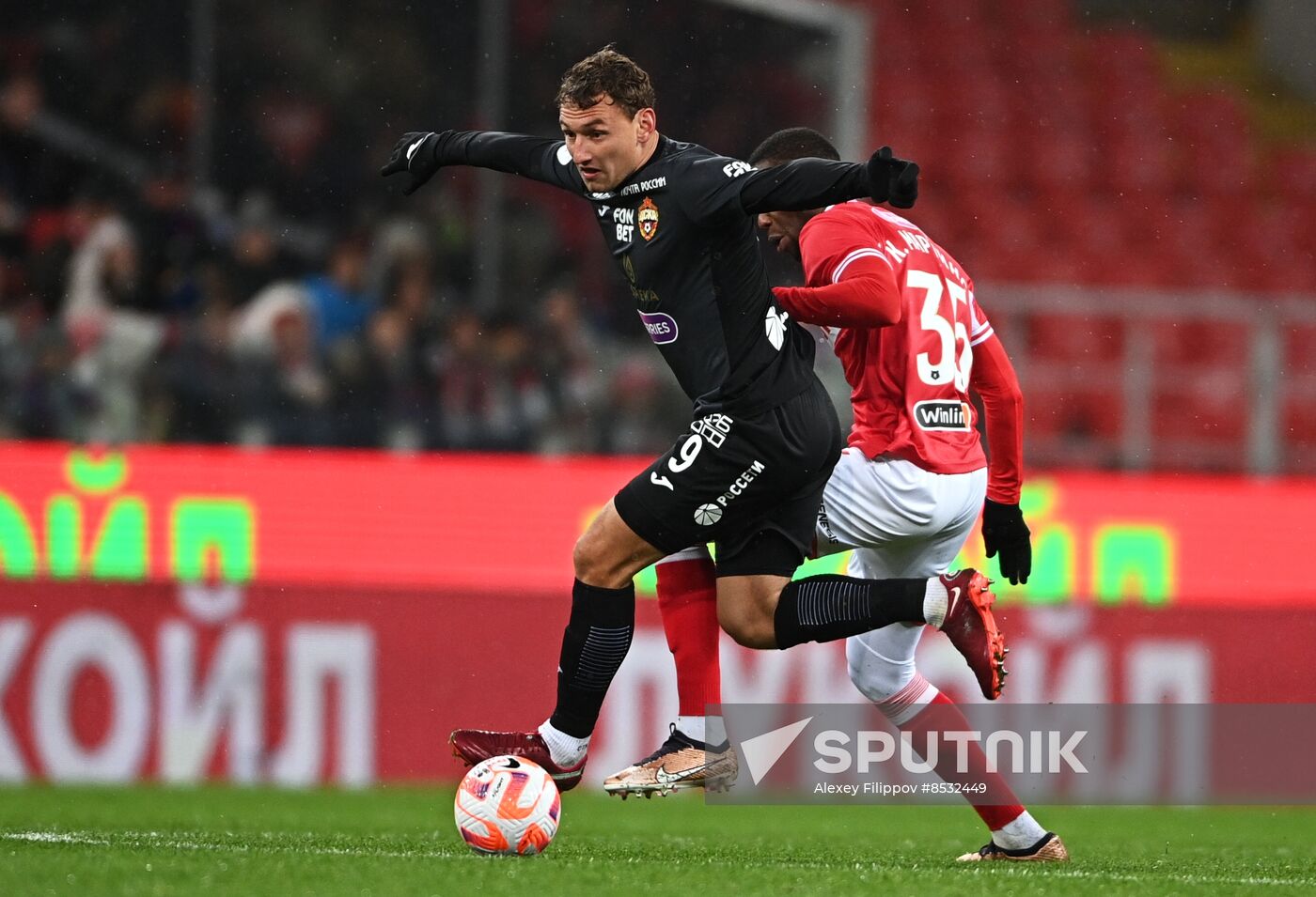 Russia Soccer Premier-League Spartak - CSKA