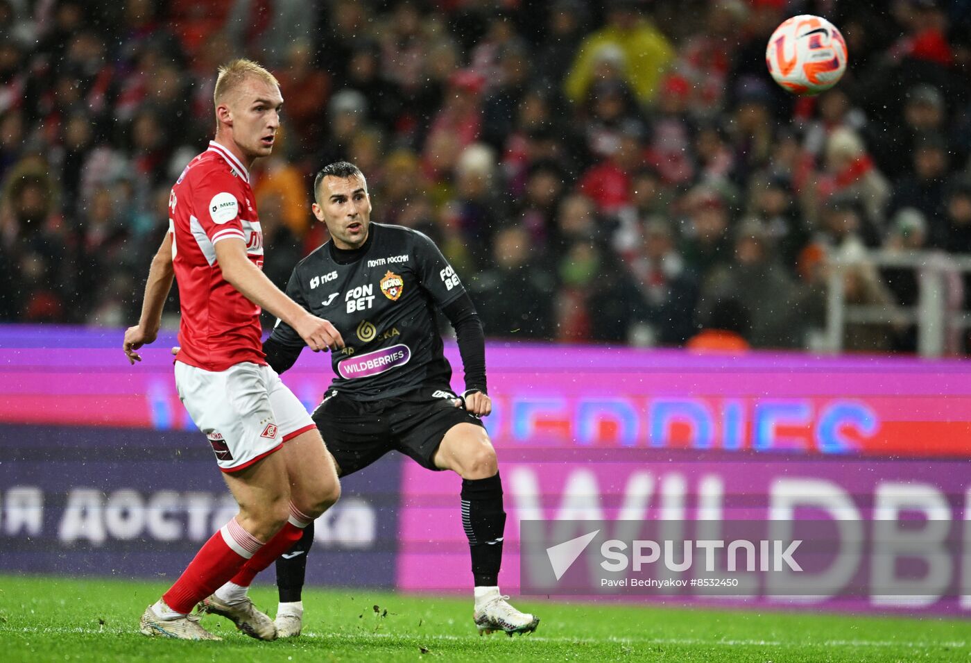 Russia Soccer Premier-League Spartak - CSKA