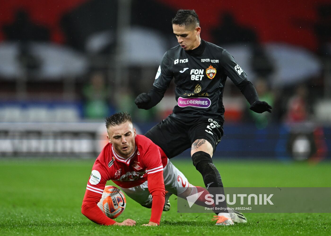 Russia Soccer Premier-League Spartak - CSKA