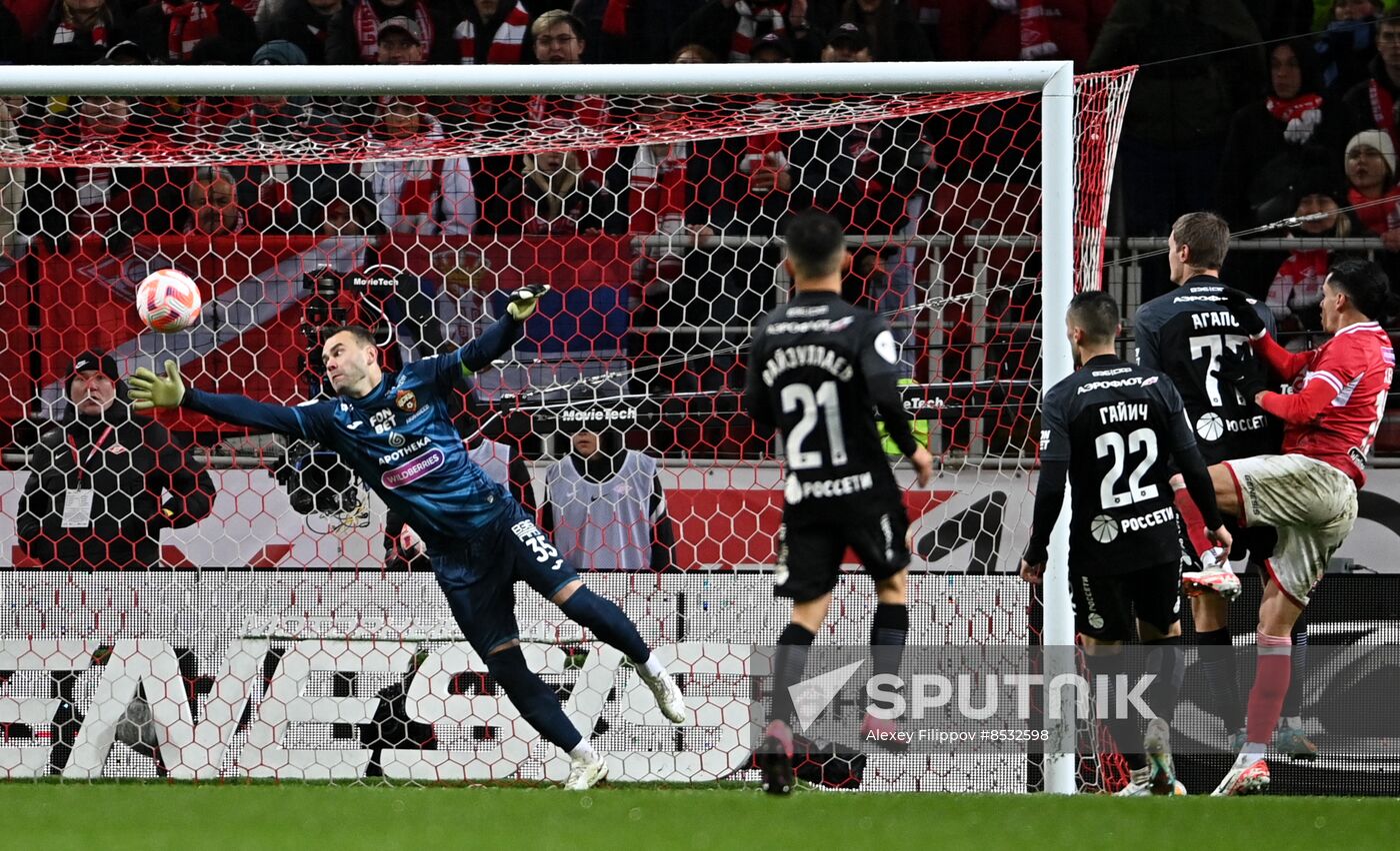 Russia Soccer Premier-League Spartak - CSKA