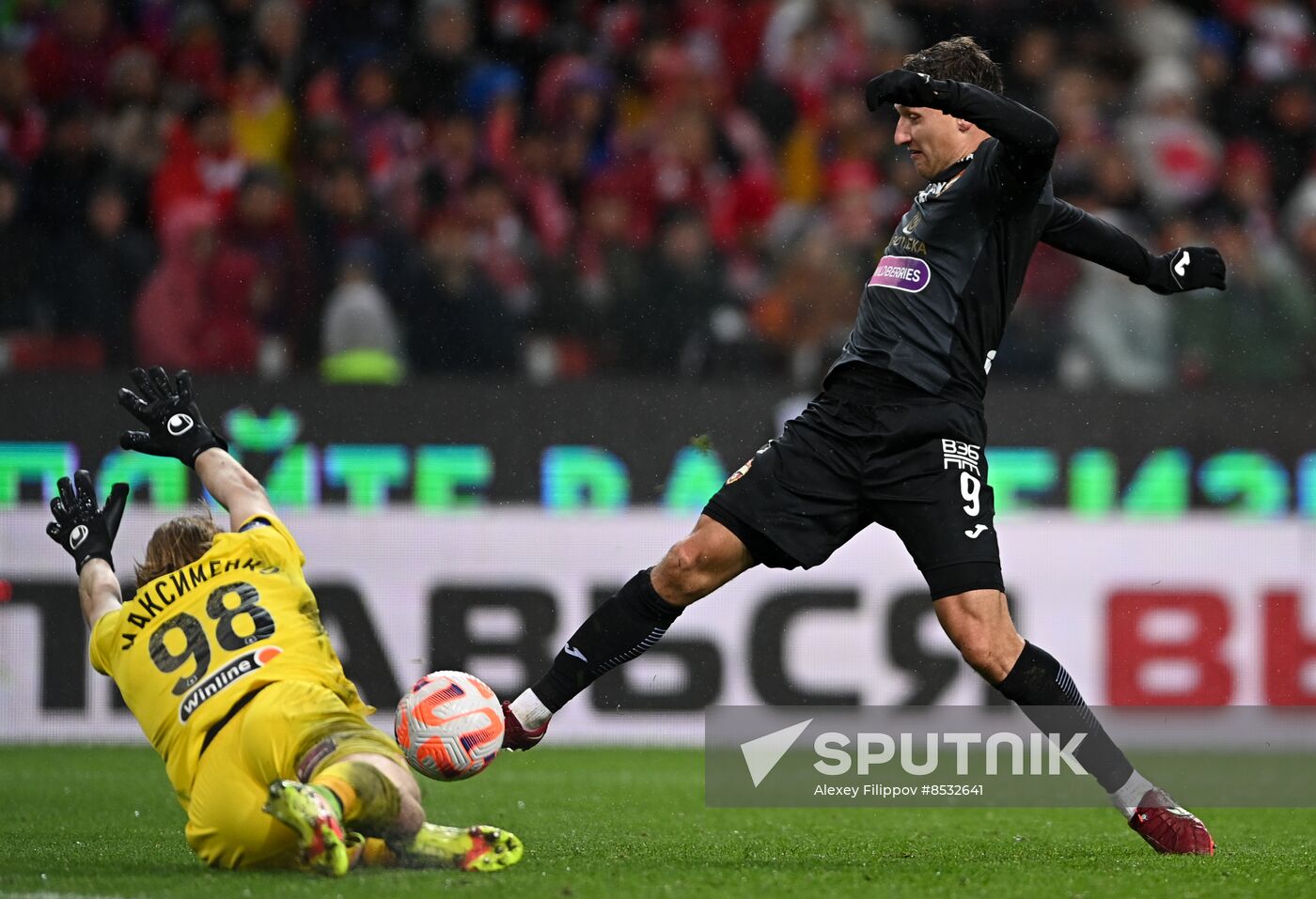 Russia Soccer Premier-League Spartak - CSKA