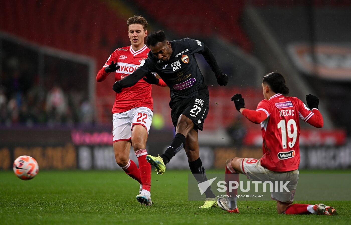 Russia Soccer Premier-League Spartak - CSKA