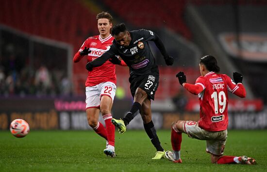 Russia Soccer Premier-League Spartak - CSKA