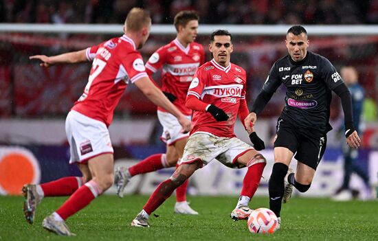 Russia Soccer Premier-League Spartak - CSKA