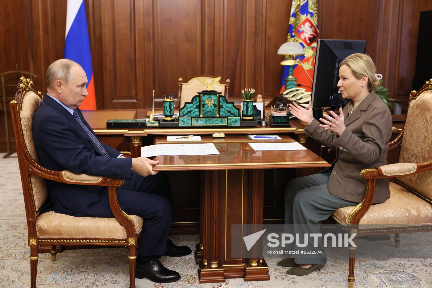 Meeting with Minister of Culture Olga Lyubimova • President of Russia