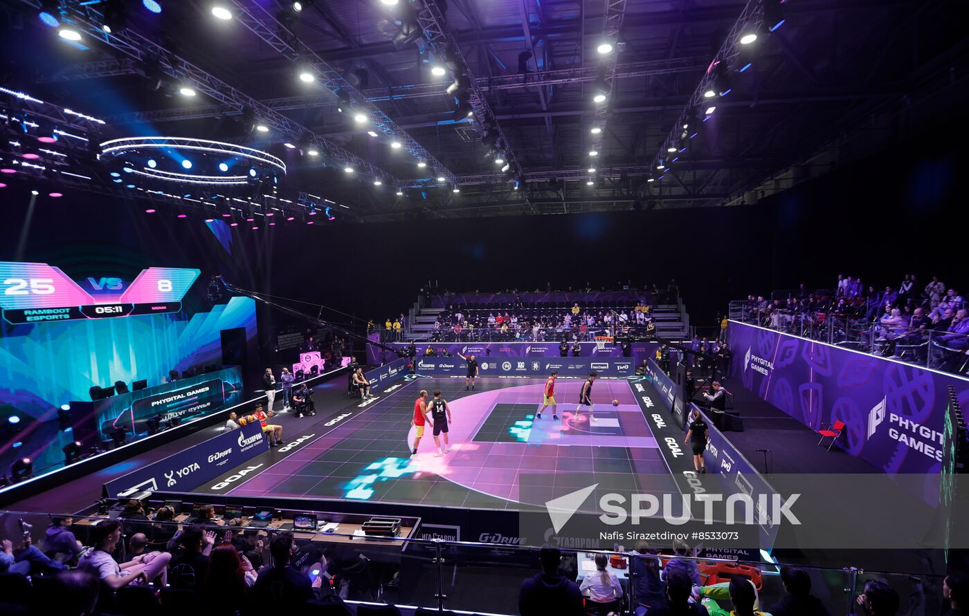 Russia Basketball Phygital Games