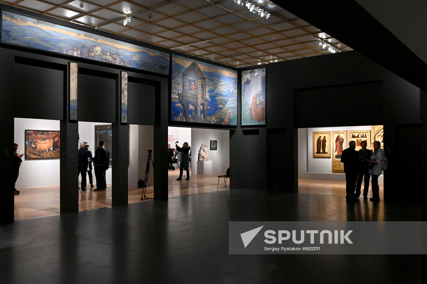 Russia Art Roerich Exhibition