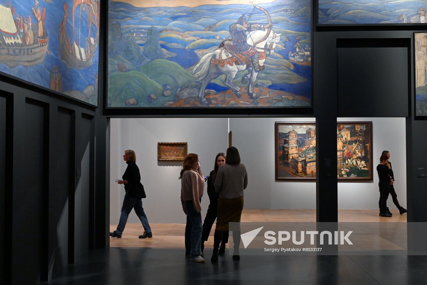 Russia Art Roerich Exhibition