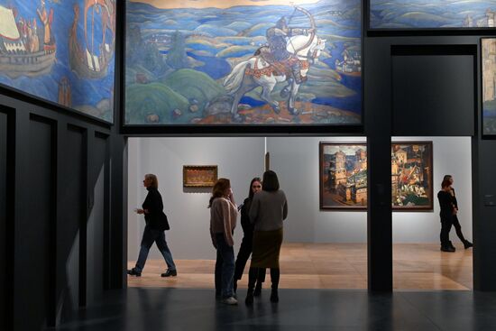 Russia Art Roerich Exhibition