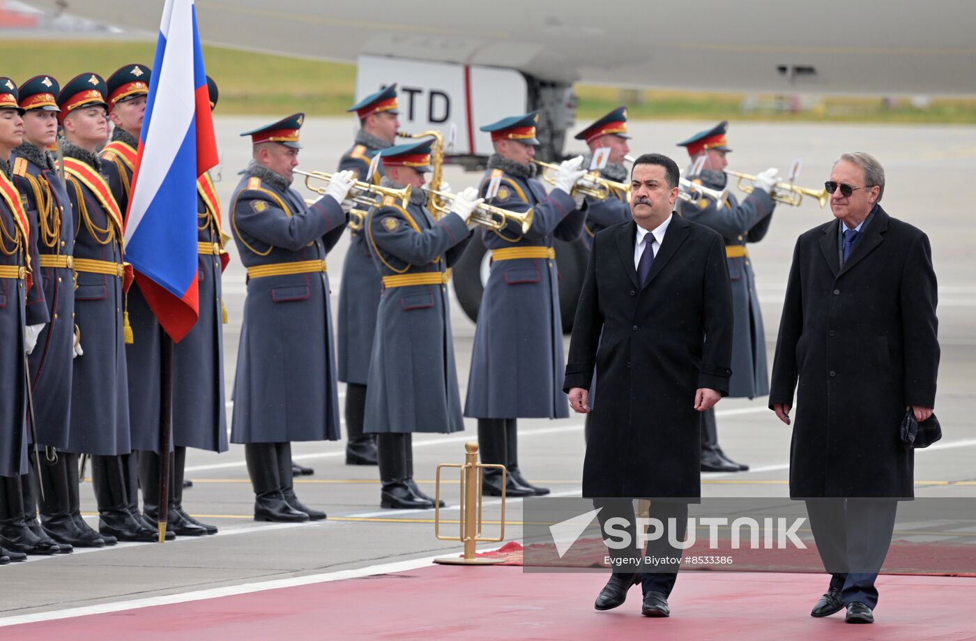 Russia Iraq Arrival