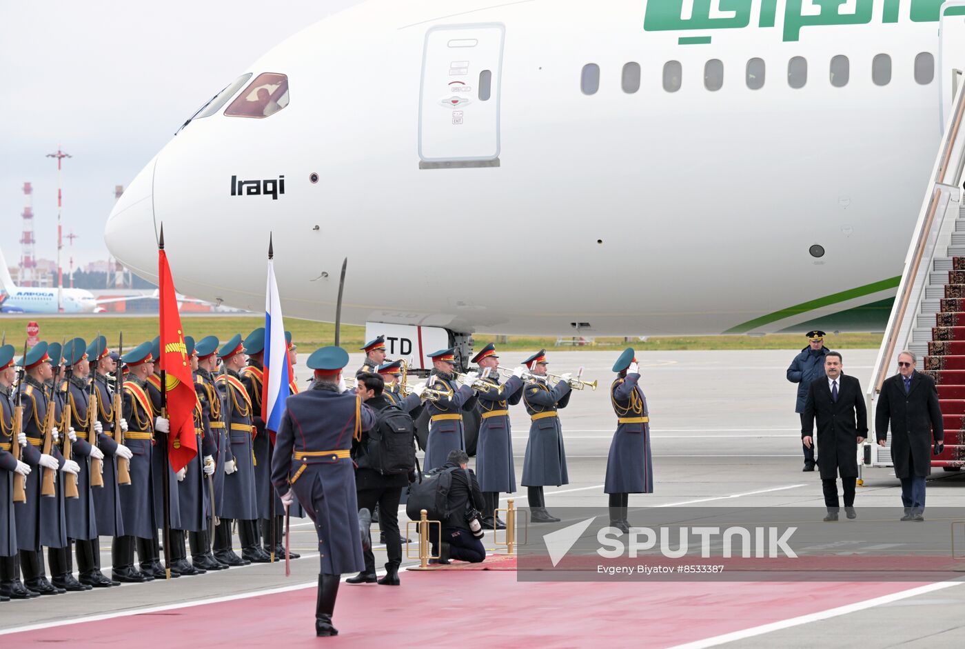 Russia Iraq Arrival