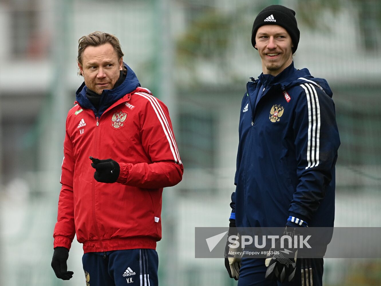 Russia Soccer Team Training