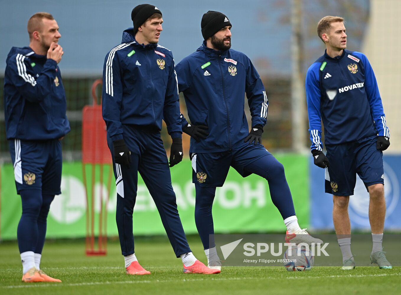 Russia Soccer Team Training