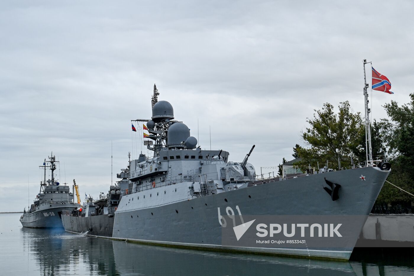 Azerbaijan Russia Naval Ship