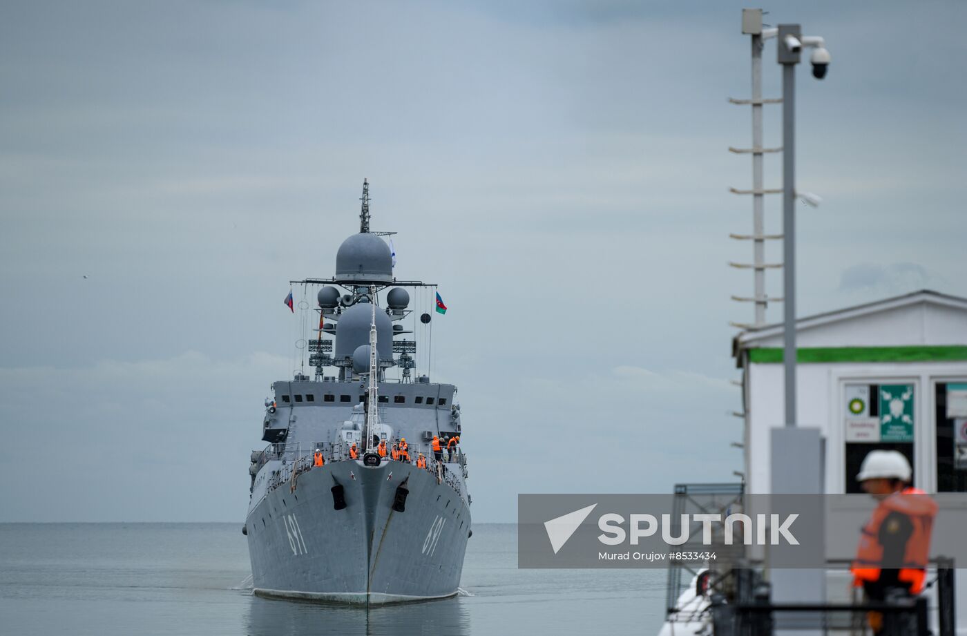 Azerbaijan Russia Naval Ship