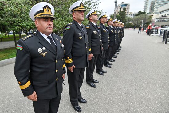 Azerbaijan Russia Naval Ship