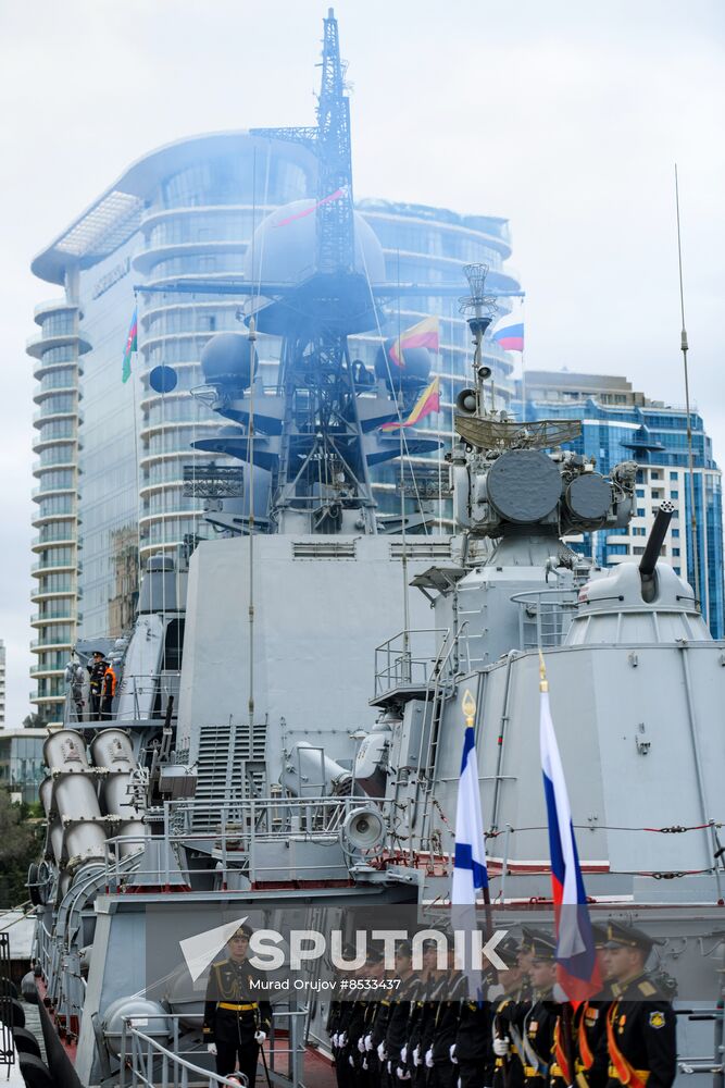Azerbaijan Russia Naval Ship