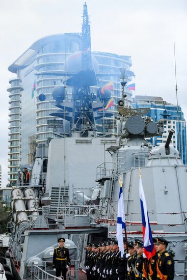 Azerbaijan Russia Naval Ship