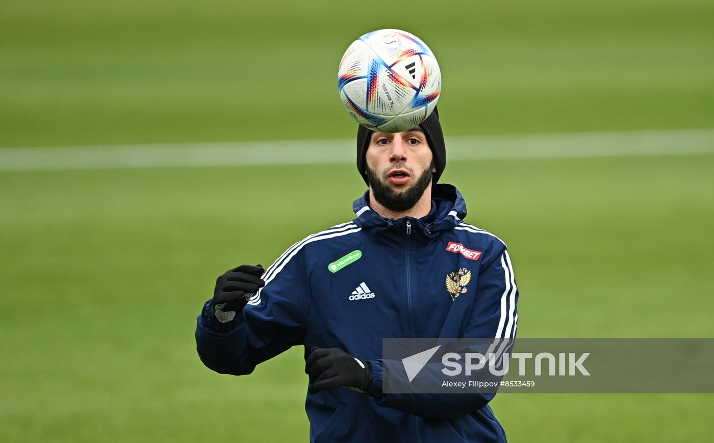 Russia Soccer Team Training