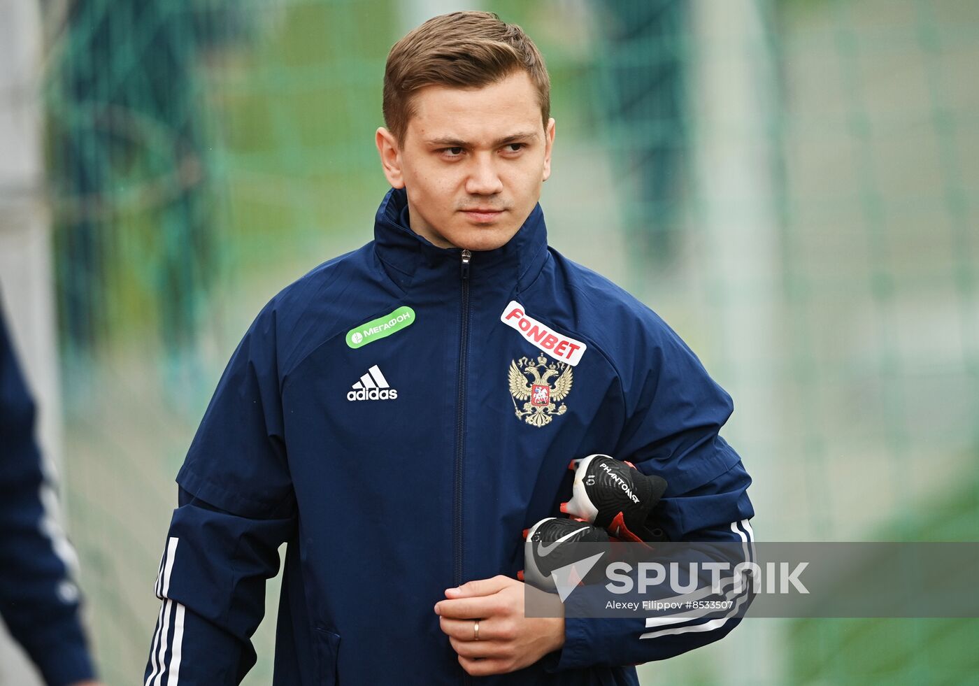 Russia Soccer Team Training