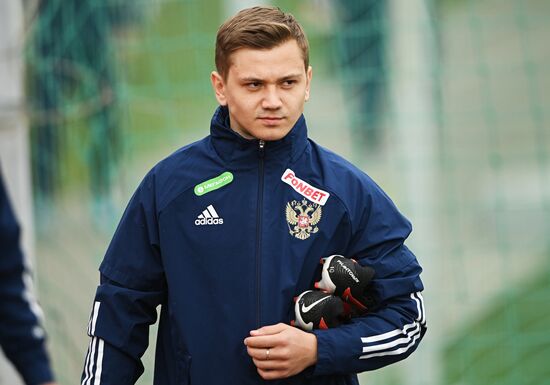 Russia Soccer Team Training