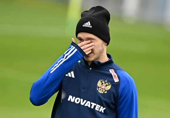 Russia Soccer Team Training