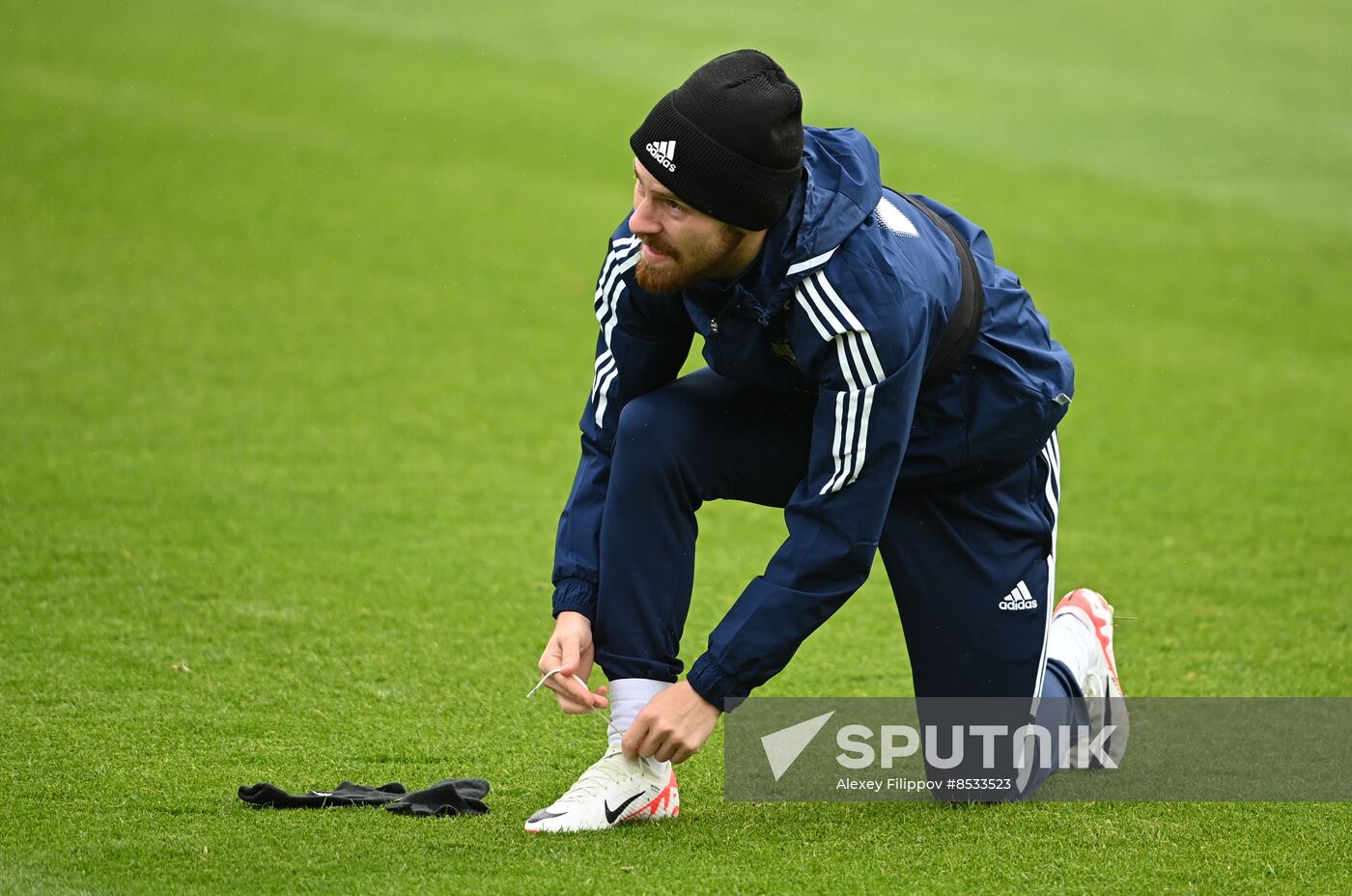 Russia Soccer Team Training