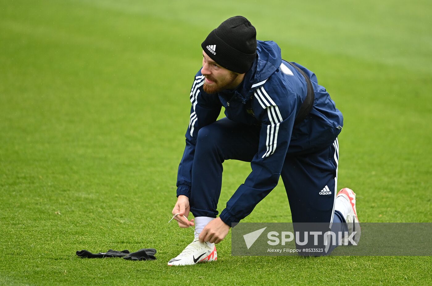 Russia Soccer Team Training