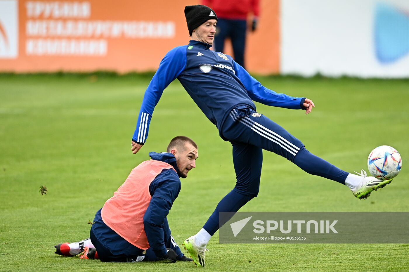 Russia Soccer Team Training